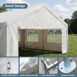 13'x26' Carport Car Canopy Party Tent