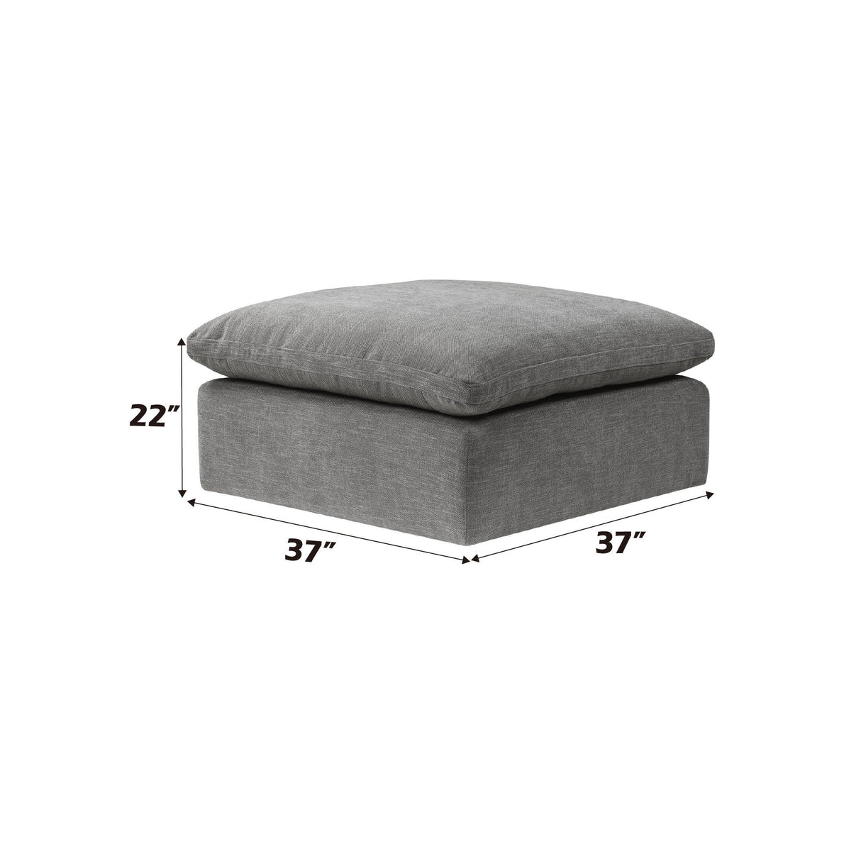 Naveen Modular Sectional With Ottoman