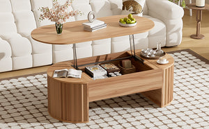 U-Can 47.2'' Lift Top Coffee Table with Hidden Compartment