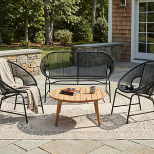 Nusa Outdoor Patio 4-Pcs Chat Set