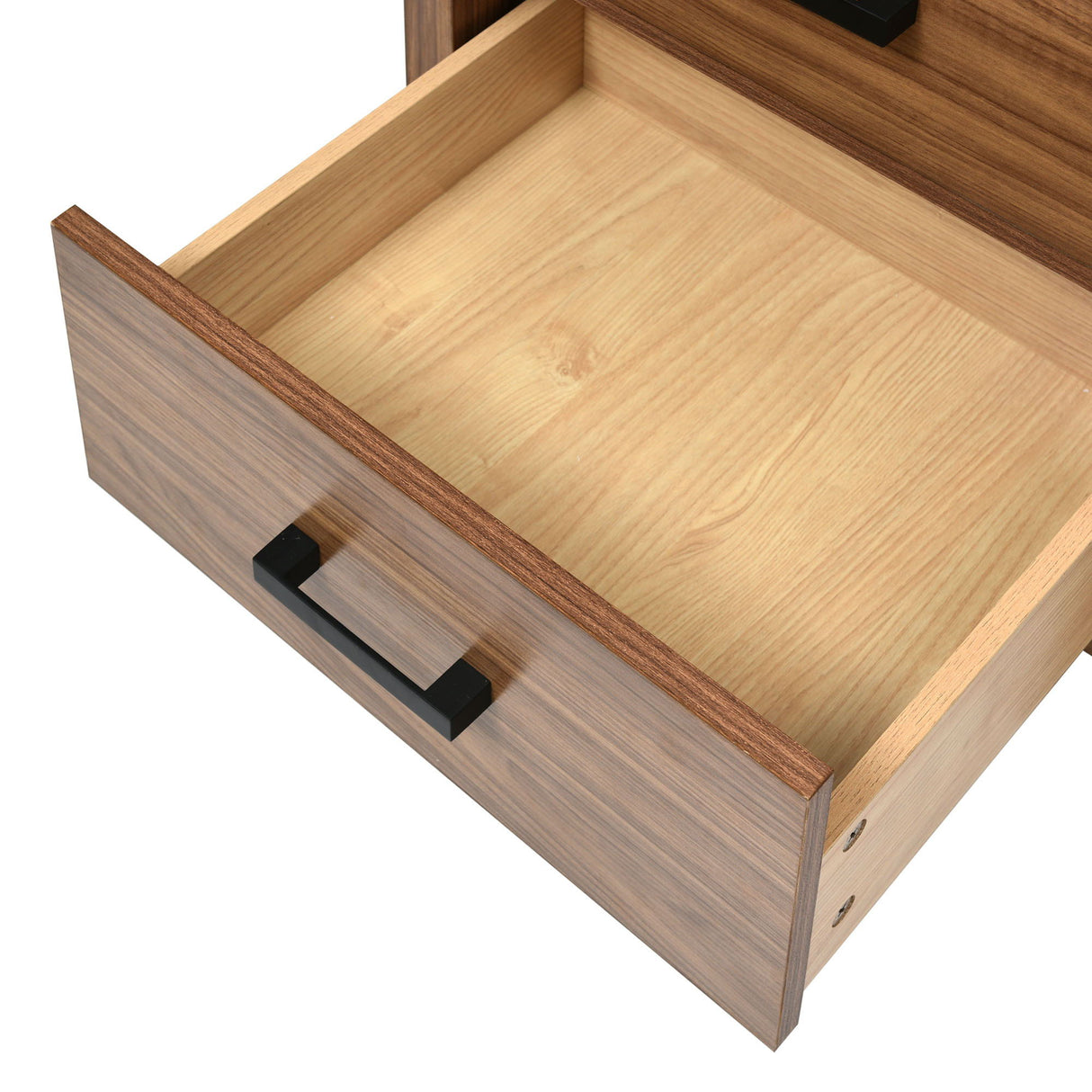 24'' Bathroom Vanity With Basin Sink, 3 Drawer Storage Cabinet - Natural Wood