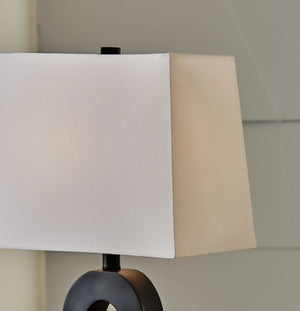 Markellton - Poly Table Lamp (Set of 2) - Black - Best Buy Furniture