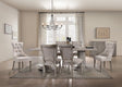 Gabrian - 7 Pieces Dining Room Set, Reclaimed - Beige / Gray - Best Buy Furniture