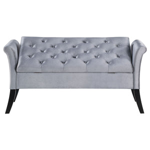 Pasley - Rolled Arm Storage Bench
