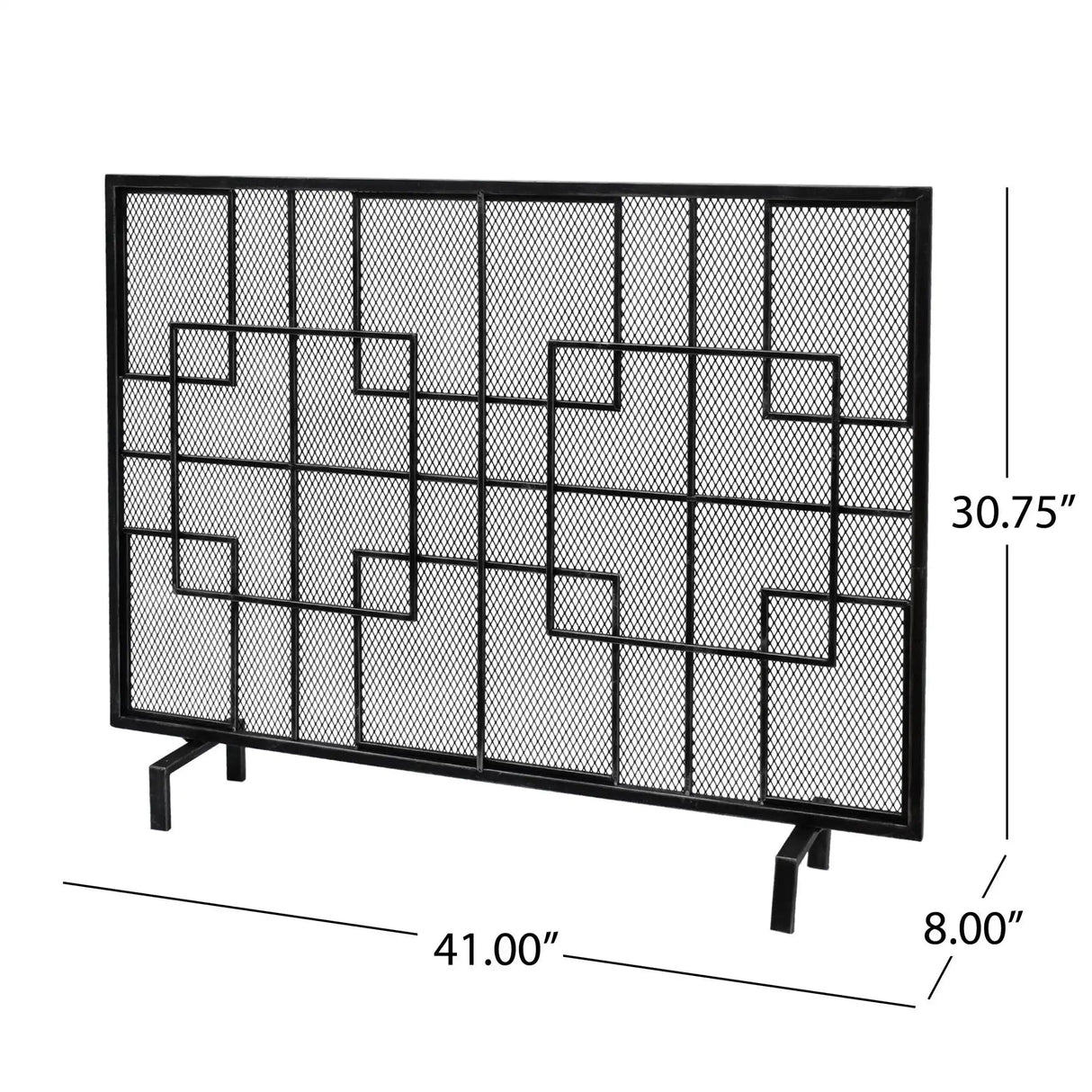 Dorothy - Modern Single Panel Iron Fire Screen - Best Buy Furniture