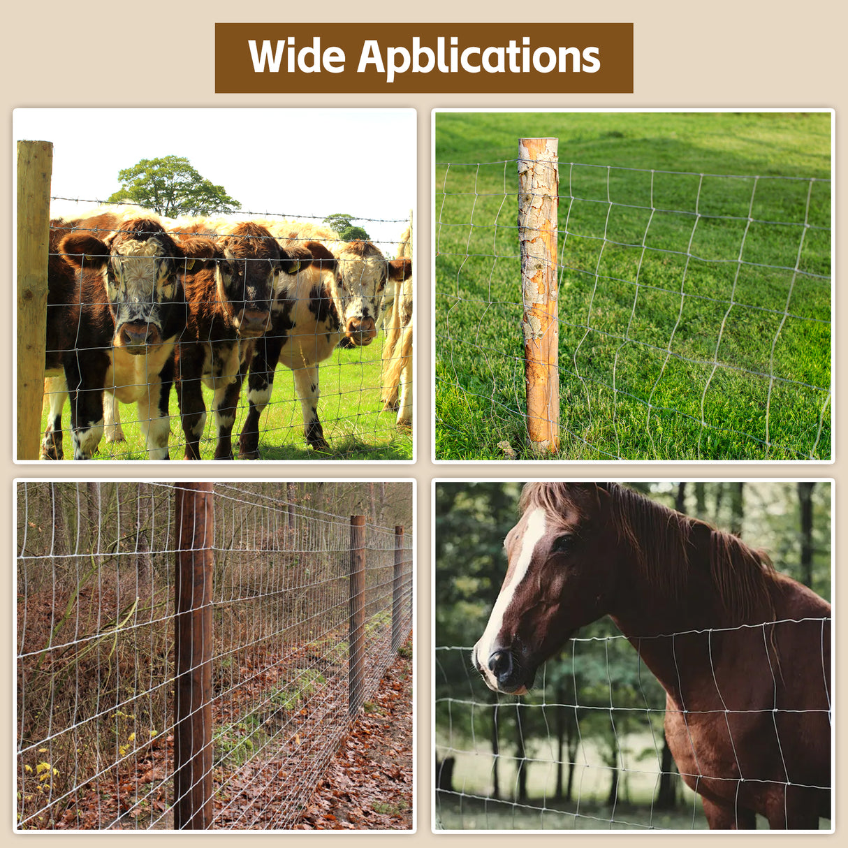 5x164 ft Advanced Weave Farm Enclosures
