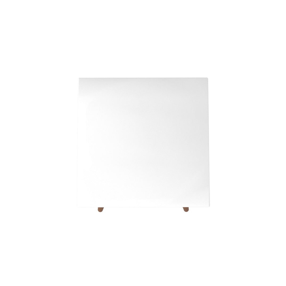 Utopia - Square End Table - White