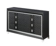 Sawyer - Metallic Dresser - Gray - Best Buy Furniture