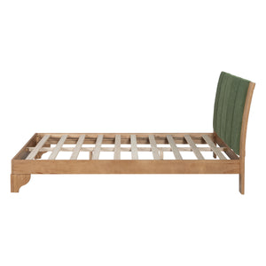 Premium Pine Wood Queen Bed Frame with Headboard