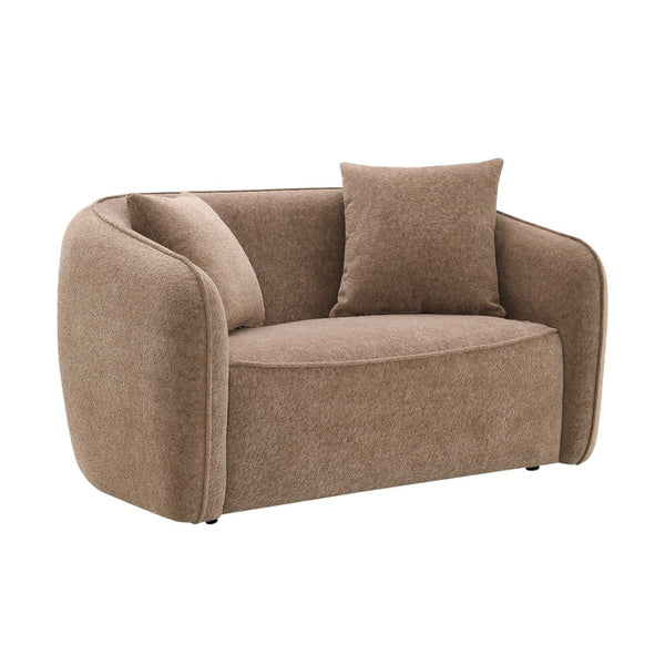 Keith Loveseat With 2 Matching Color Toss Pillows