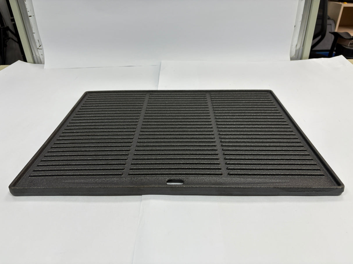 NL-4B02-CMP Square Cast Iron Griddle Pan Reversible Grill