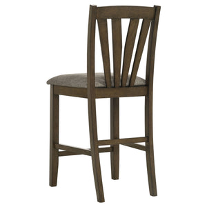 Maxine - 5 Piece Counter Height Dining Set - Brown