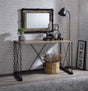 Jodie - Console Table - Rustic Oak / Antique Black - Best Buy Furniture