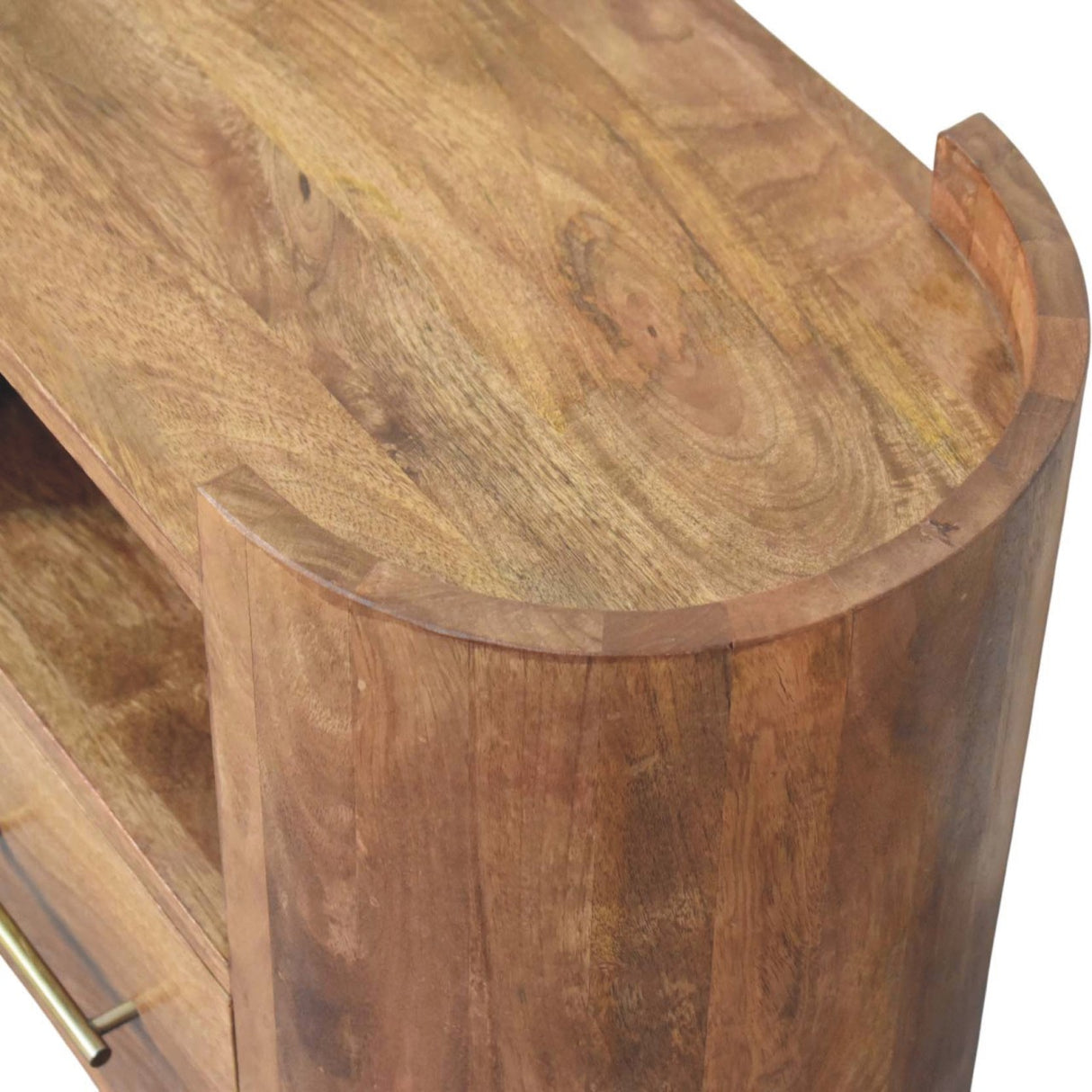 Solid Wood Valencia Sculpted Bedside