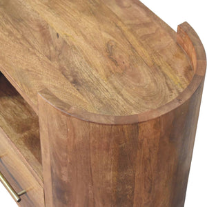 Solid Wood Valencia Sculpted Bedside