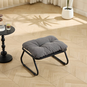 Patio Outdoor Lounge Chair with Ottoman