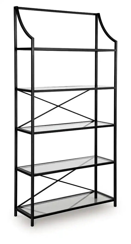 Dakerwell - Bookcase - Antique Black - Best Buy Furniture