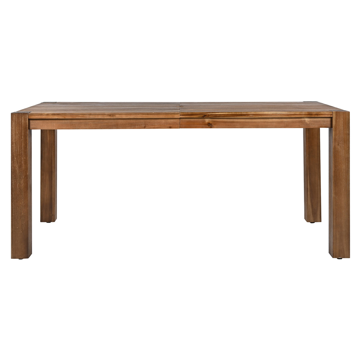TREXM Patio Table and Chairs Set for 6 with Umbrella Hole