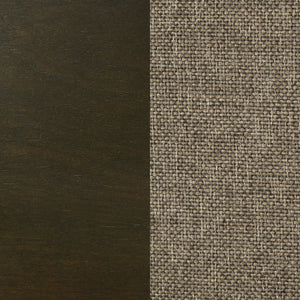 Clement - Upholstered Eastern King Bed - Dark Brown