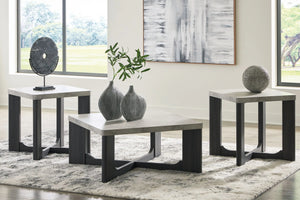 Sharstorm - Occasional Table Set (Set of 3) - Two-tone Gray - Best Buy Furniture