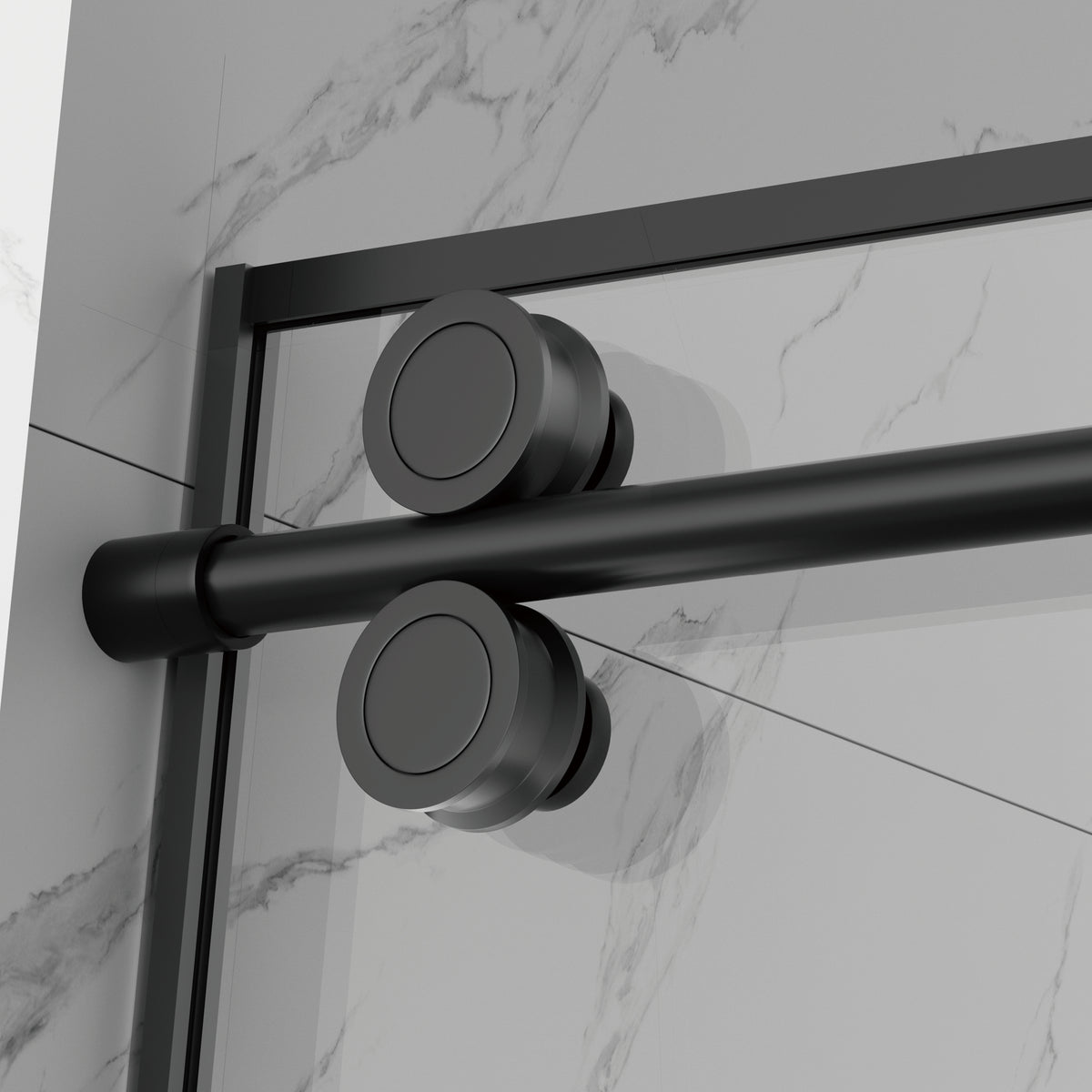 Matte Shower Doors - 56-60" W x 72" H