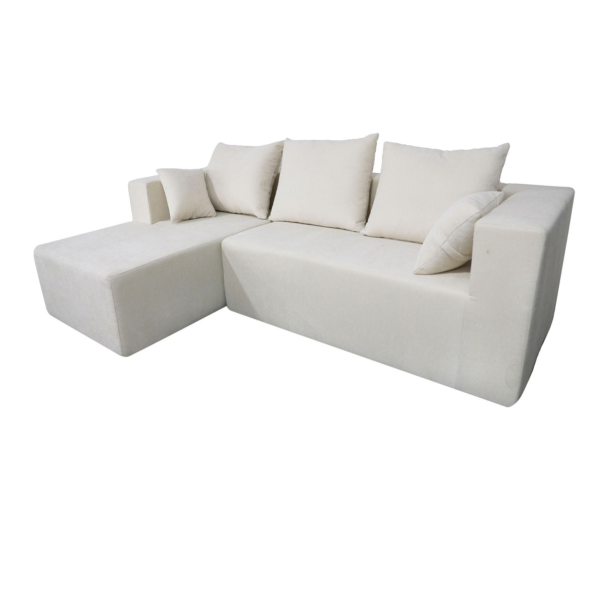 Modular Corner Sofa With Soft Fabric