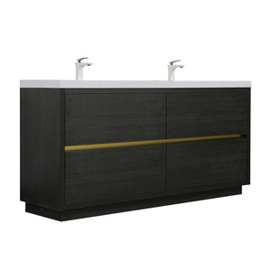 Bathin Freestanding Bathroom Vanity With Double Sinks