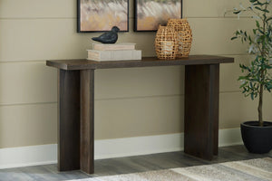 Jalenry - Console Sofa Table - Grayish Brown - Best Buy Furniture