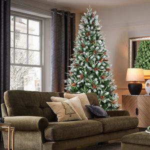 7.5-Foot-Snow-Tipped-Woodland-Christmas-Tree-Christmas-Trees