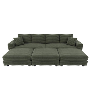 Modern Comfy Upholstered Sofa Cloud Couch & Deep Seat Couches