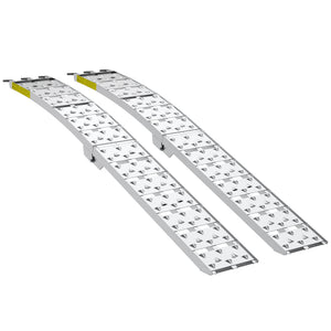 7.5FT Heavy Duty Aluminum Loading Ramp Set for Pickup Truck Beds