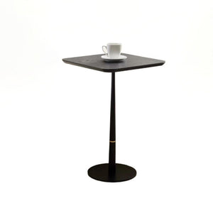 Modern Square Coffee Table And Computer Desk - Black / Gold