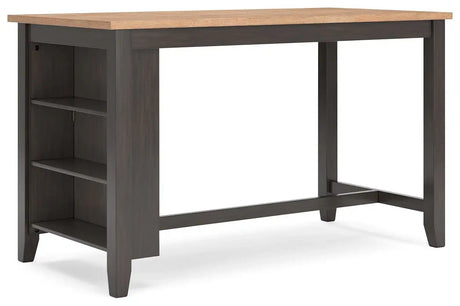 Gesthaven - Rectangular Dining Room Counter Table - Best Buy Furniture