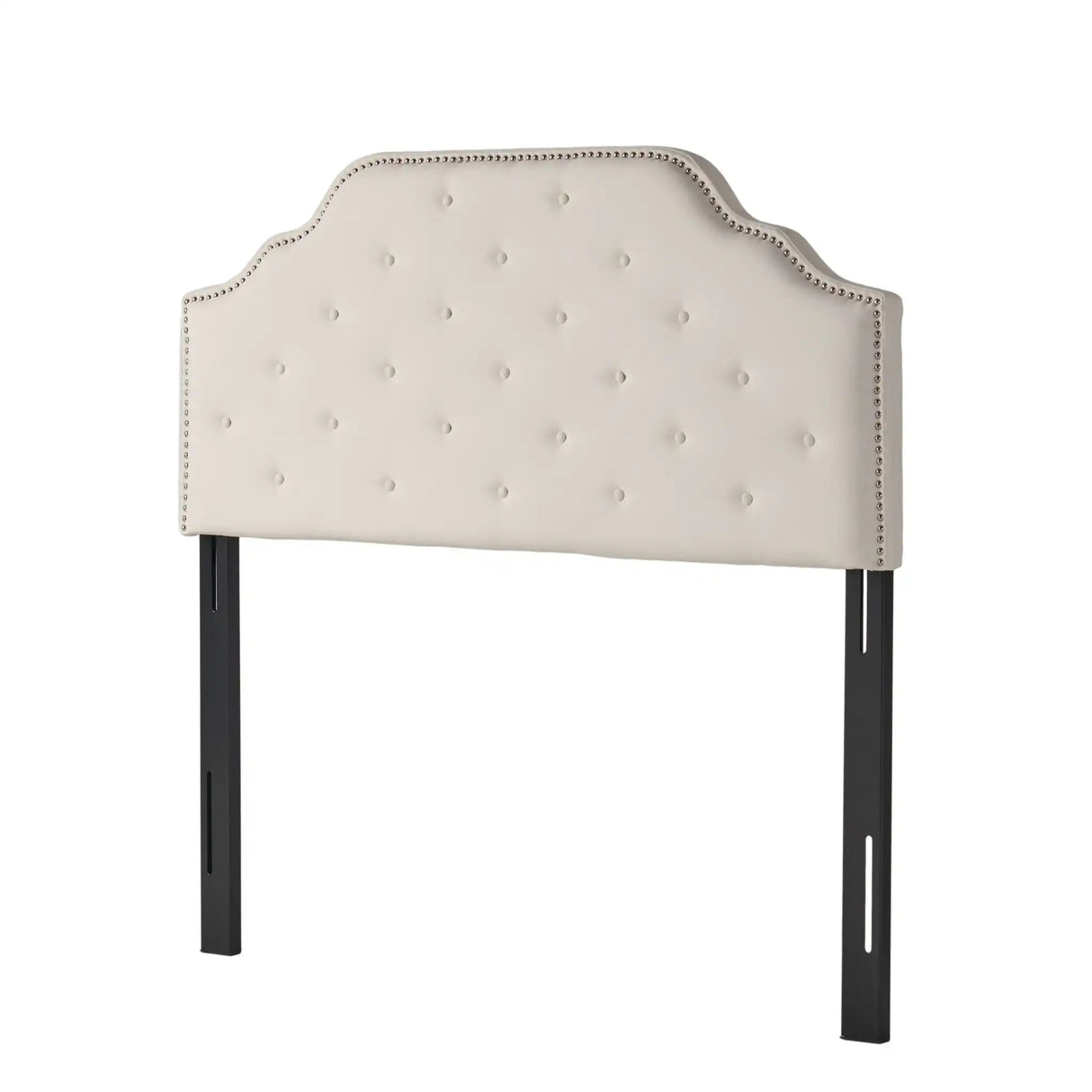 Charismatic - Size Headboard With Button Tufting And Nailhead Trim - Best Buy Furniture