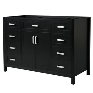 47" Bathroom Vanity Without Sink, Cabinet Only