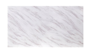 Zander - Printed Faux Marble Top & Mirrored Table - Marble - Best Buy Furniture