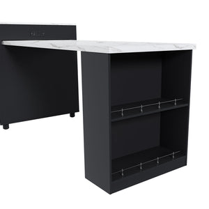 Expandable Kitchen Island With Power Outlet