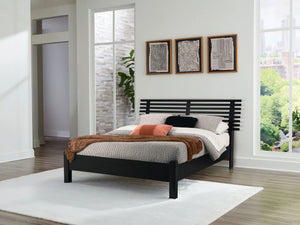 Danziar - Slat Panel Bed With Low Footboard - Best Buy Furniture
