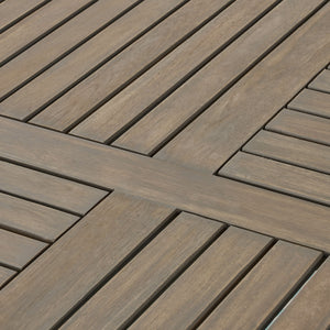 Hermosa - Outdoor Acacia Wood Table Circular Design
