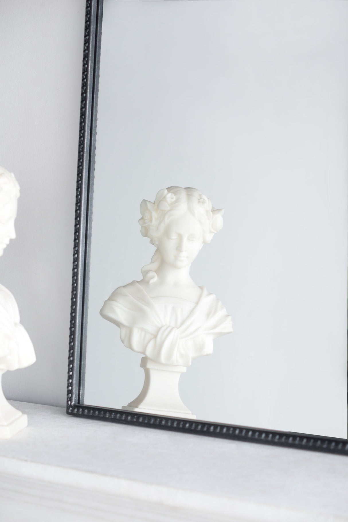 Arch Mirror, Baroque Inspired Wall Decor For Bathroom, Bedroom, Living Room
