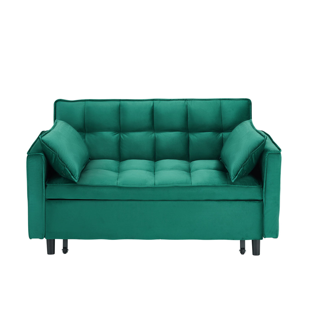 Sofa Bed With Pockets, 3 In 1 Convertible For Living Room