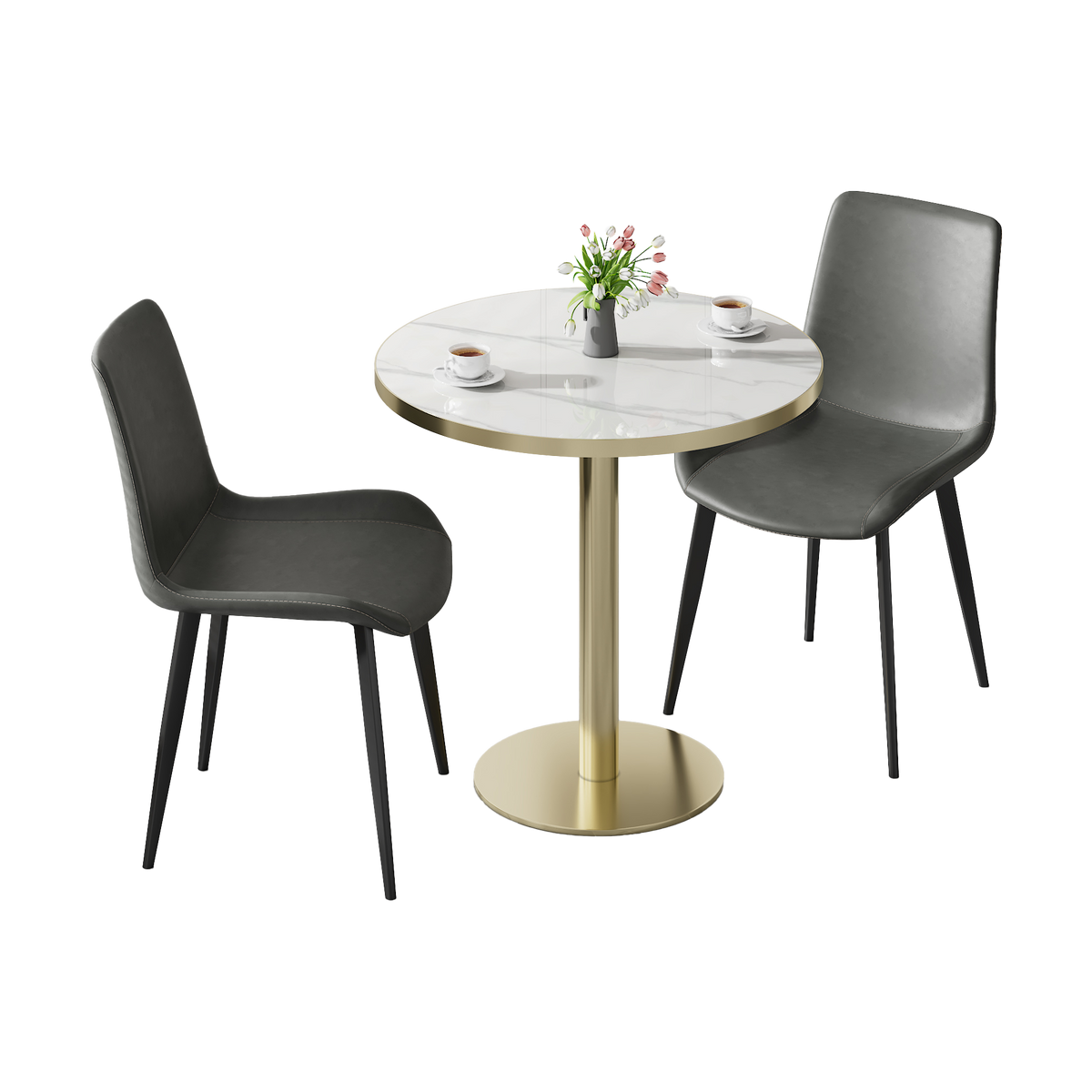 31.5" Round Modern Tulip Dining Table