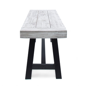 Acacia Wood Outdoor Dining Bench