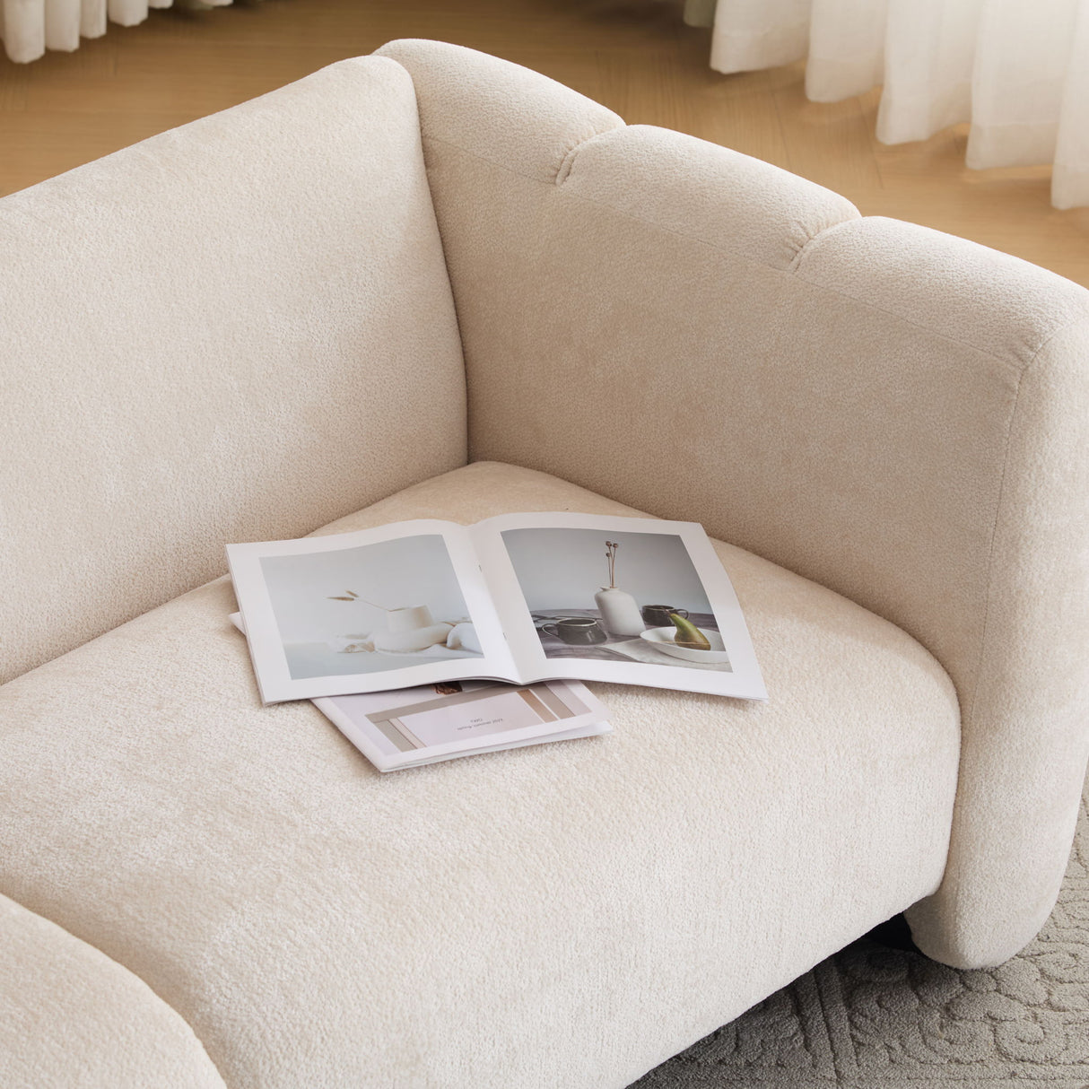 Tonson - 3 Seater Sofa, Wave Design