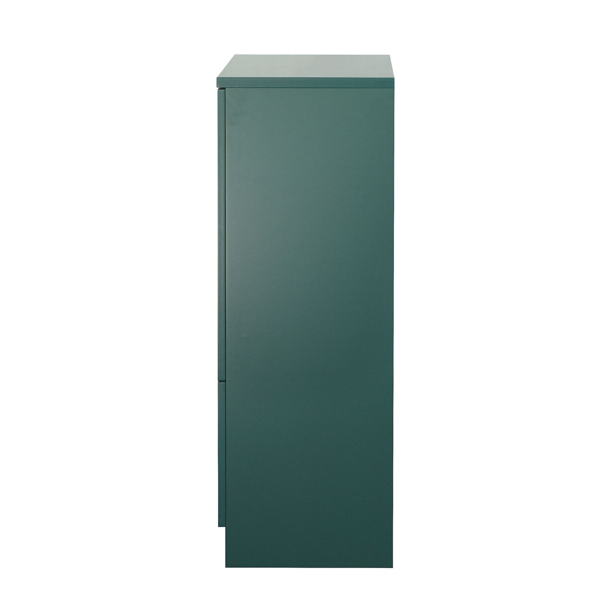 Modern Cabinet With Glass Doors And Drawer