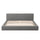 Stylish Upholstered Bed With Birch Wood Frame - Best Buy Furniture