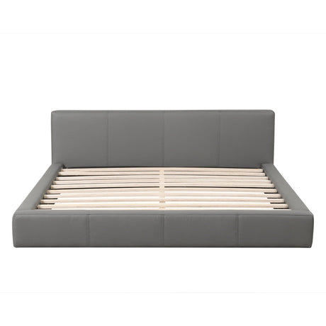 Stylish Upholstered Bed With Birch Wood Frame - Best Buy Furniture