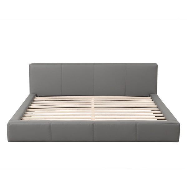 Stylish Upholstered Bed With Birch Wood Frame - Best Buy Furniture