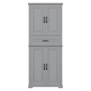 Bathroom Storage Cabinet With Multifunctional Storage Space, Drawer With Slide Rails, Adjustable Shelf