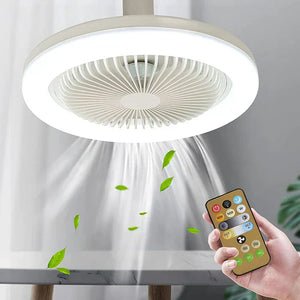 Ceiling Fan with Light E26 Socket 2100 Lumens Remote Control